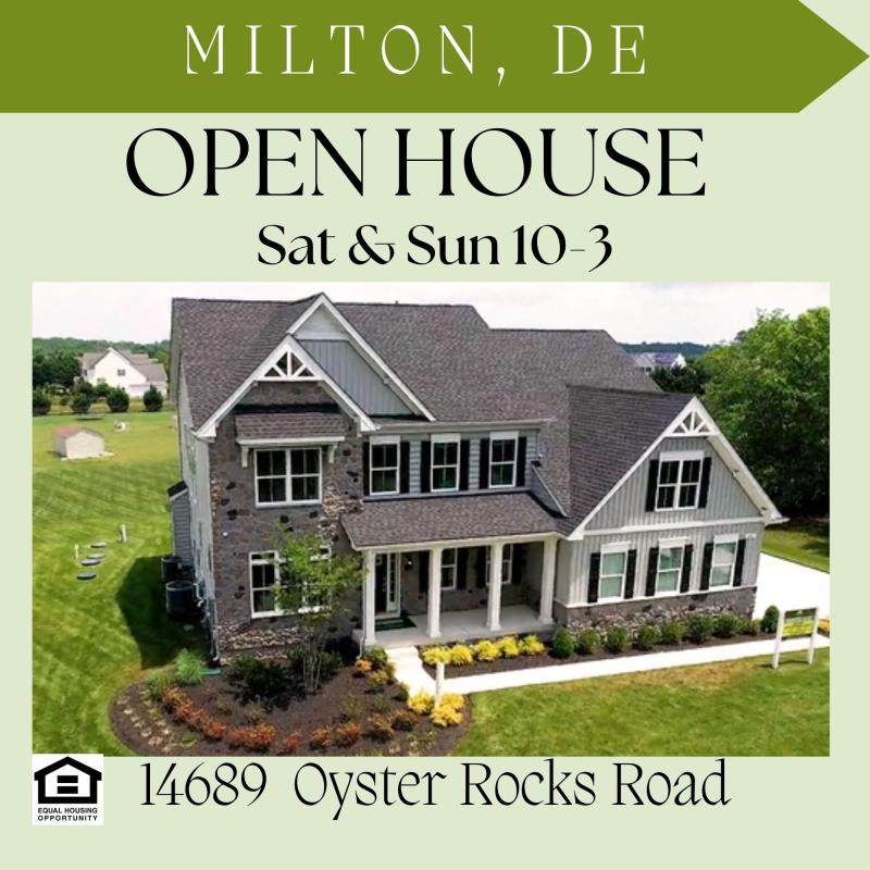 Open House Sat & Sun 10-3 in Milton